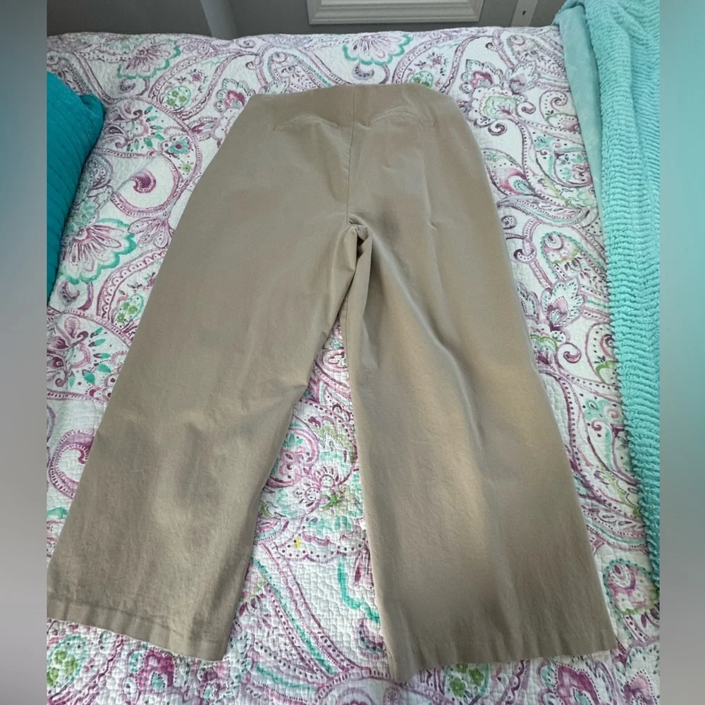 Old Navy Pixie Wide Leg Tan Pants XXL Mocha Taffy Color - Picture 10 of 10